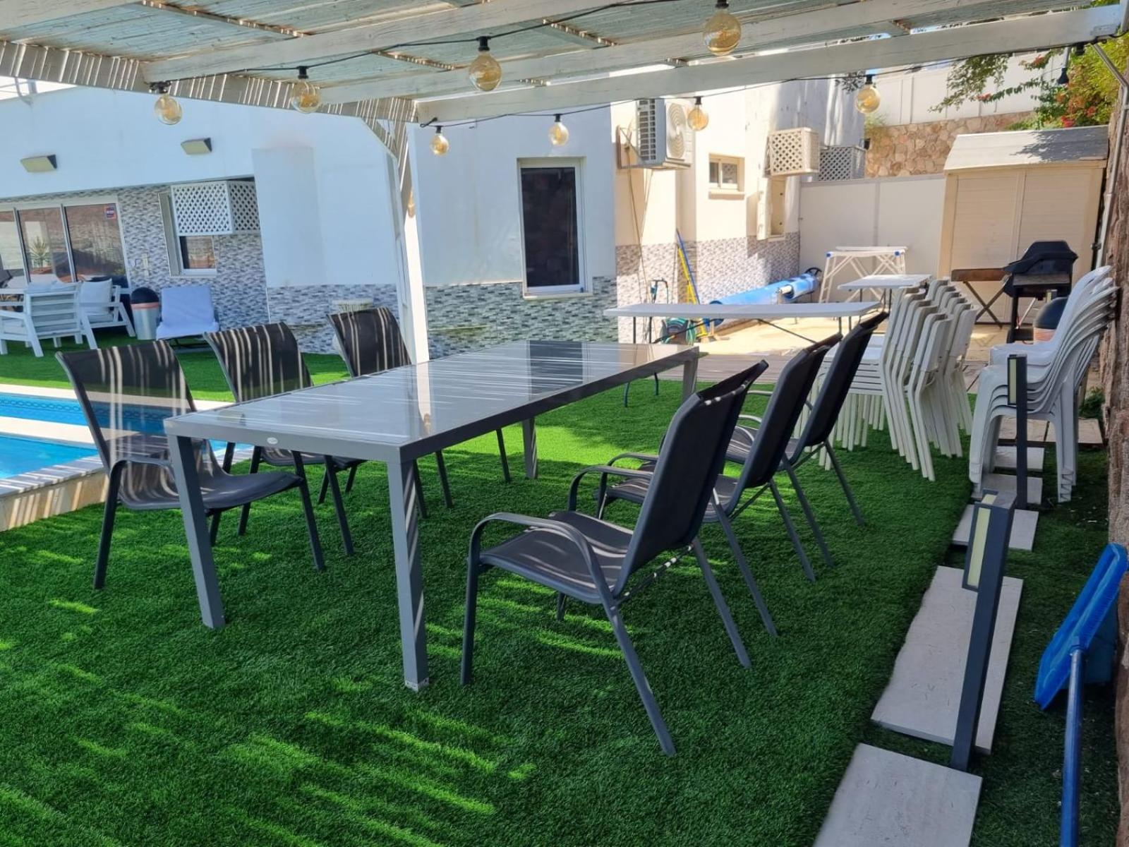 Villa With Heated Pool And Jacuzzi Sea View 300M Front Of The Beach Eilat Exterior foto
